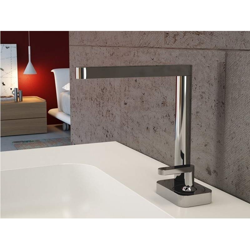 Rubinetti Lavabo Monoleva Miscelatore lavabo con piletta di scarico clic-clac 1"1/4 Webert Bath D830807015