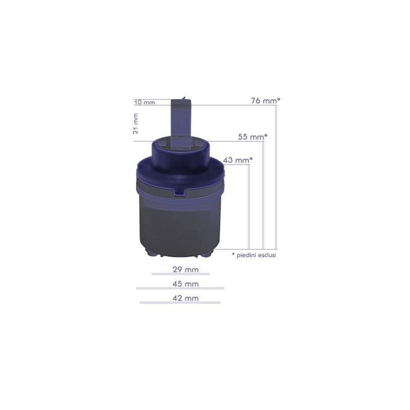 Cartucce miscelatori Cartuccia per miscelatore Ø45 Paini Atomix 20CC956Q