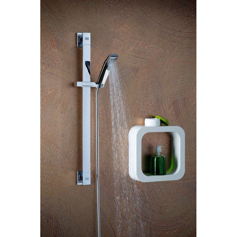 Loquets Barre de douche en laiton Damast Slim 14276