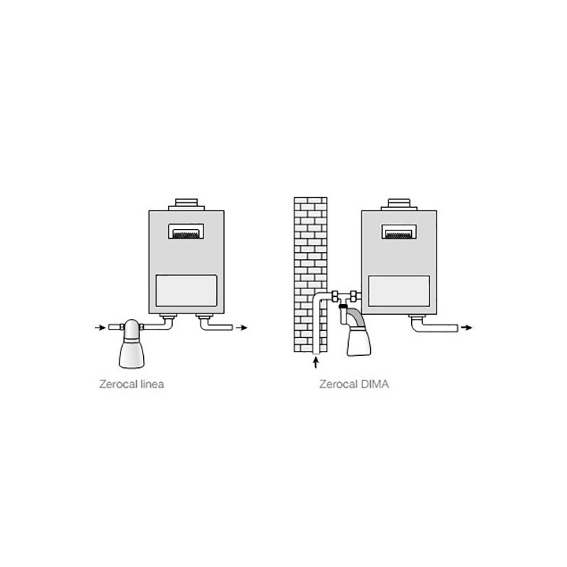 produits de nettoyage de chaudière Doseur antitartre pour les chauffe eaux GEL HYDROTECNOLOGY - ZeroCal 1/2"105.075.00