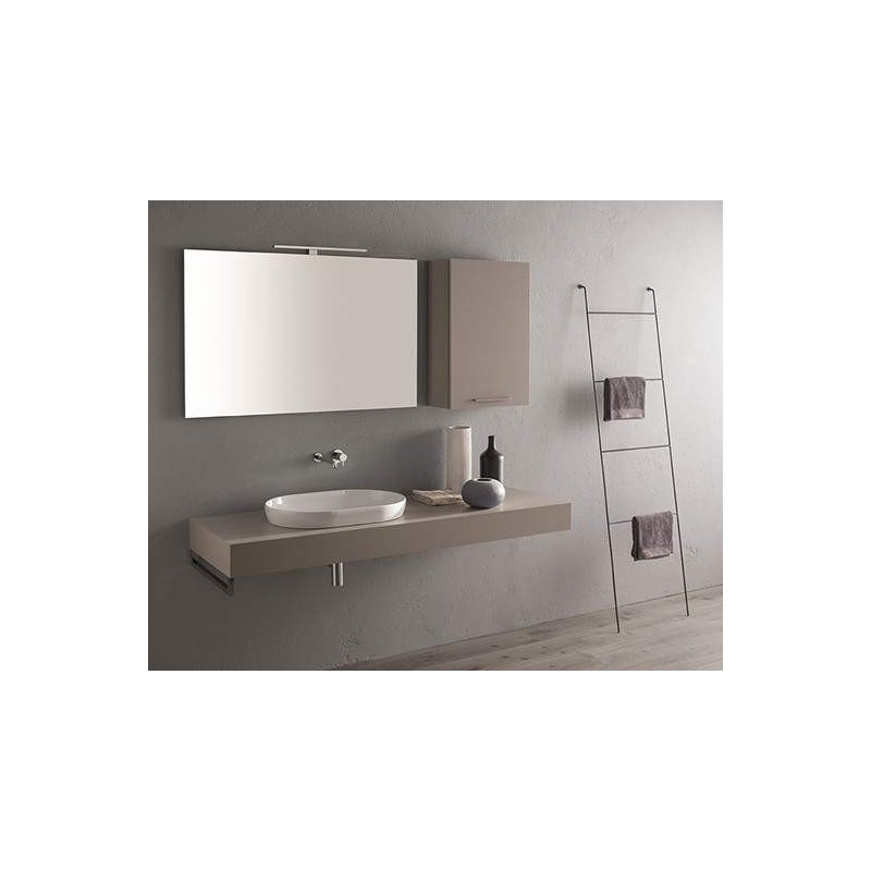 Halbeinbauwaschbecken Lavabo in ceramica ovale da incasso 60.41 Globo T-EDGE B6O61