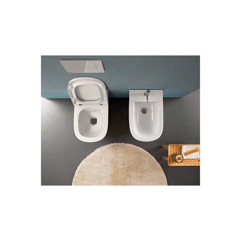 Suspended WC Wall hung wc 58.37 without BRIDA Globo Stockholm LAS04BI