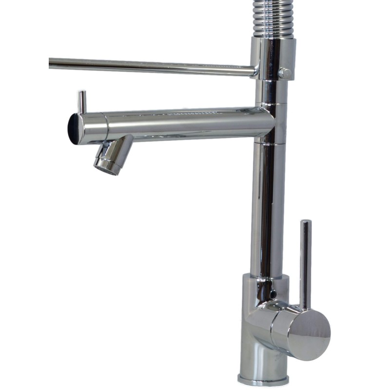 Kitchen taps with shower head Professional kitchen sink mixer ESGG Gattico EC03510CR