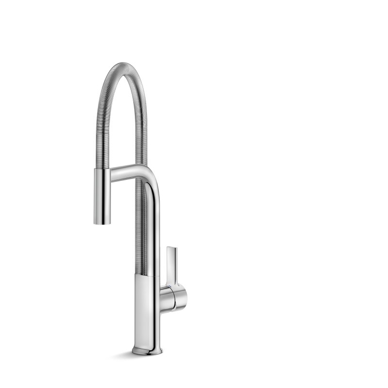 Kitchen taps with drop Kitchen sink mixer with spring Nobili Master MP118300CR