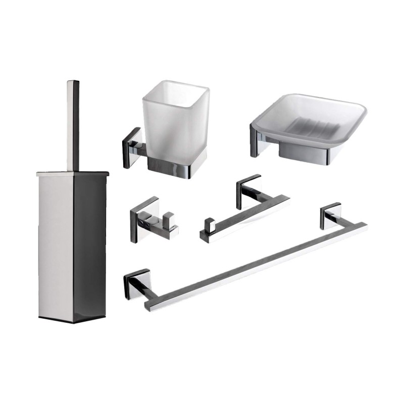 Bathroom accessories set Bathroom accessories composition Capannoli Nook NK100/8 VS33V