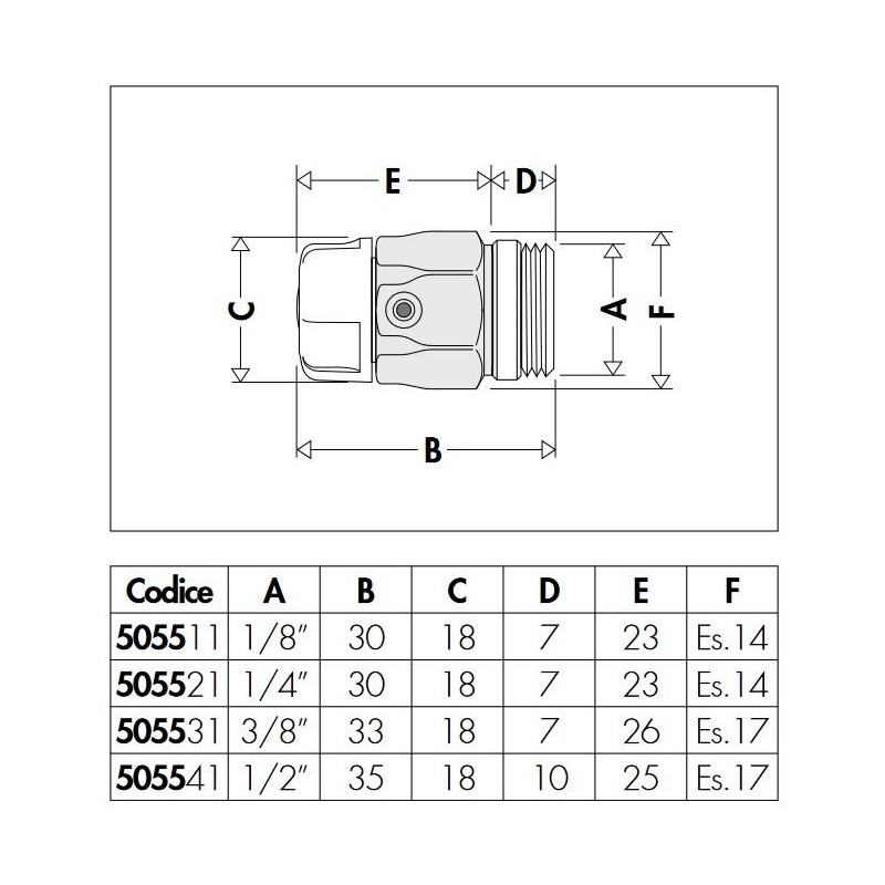 Venting valves for radiators Manual air vent for radiators Caleffi 5055