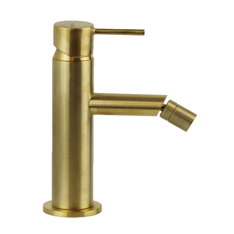 Single lever bidet taps bidet mixer Brushed gold color Gattoni Easy 2352/23SG