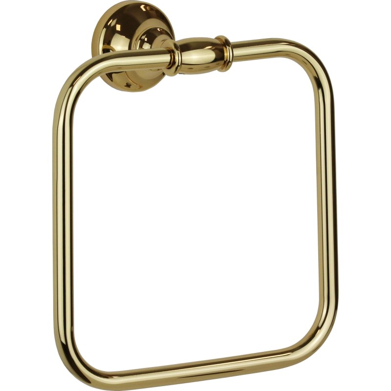 Handtuchhalter Handtuchring in Goldfarbe Capannoli Serie900 910 RR