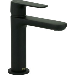 Grifos Lavabo Monomando Mezclador de lavabo negro mate Gattoni Avio AV04070NO