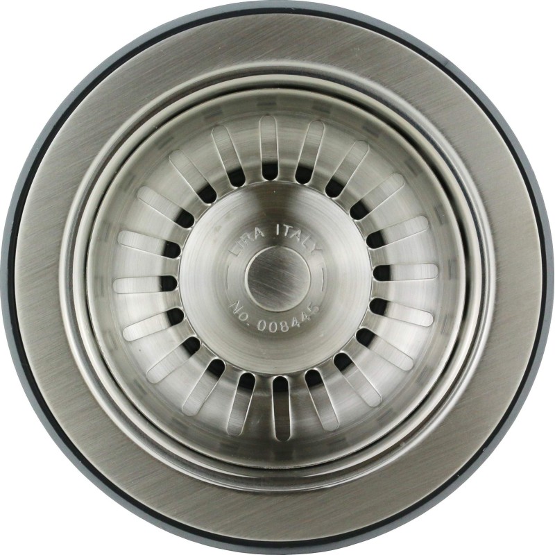 Drains for sinks Universal basket for kitchen sinks in satin steel color LIRA 1945.045