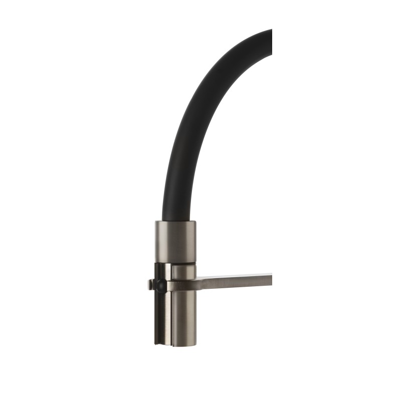 Kitchen taps with drop Miscelatore cucina in stile industriale Gessi Officine 60205-599