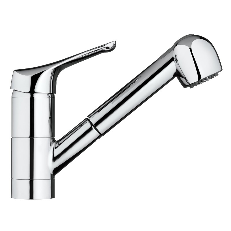 Kitchen taps with shower head Kitchen sink mixer with pull-out shower Piralla Ariel 0RE00568B16