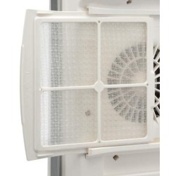 Radiateurs Électriques Thermoventilateur programmable mural de couleur miroir Radialight TBWIN023