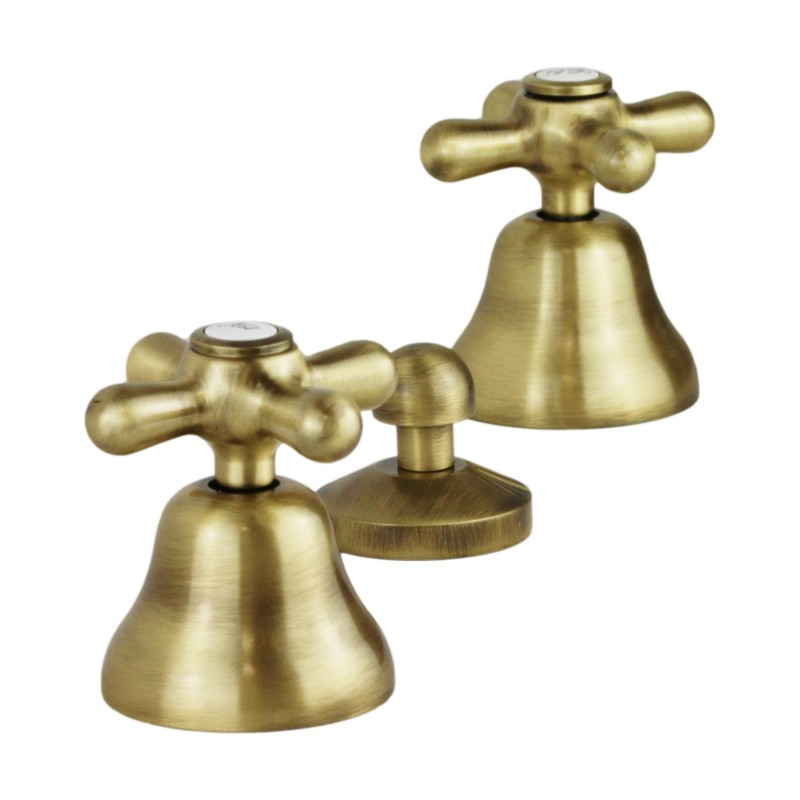 Robinets pour le bidet 3 composants Robinet bidet 3 trous couleur bronze Gattoni Calypso 1114150V0