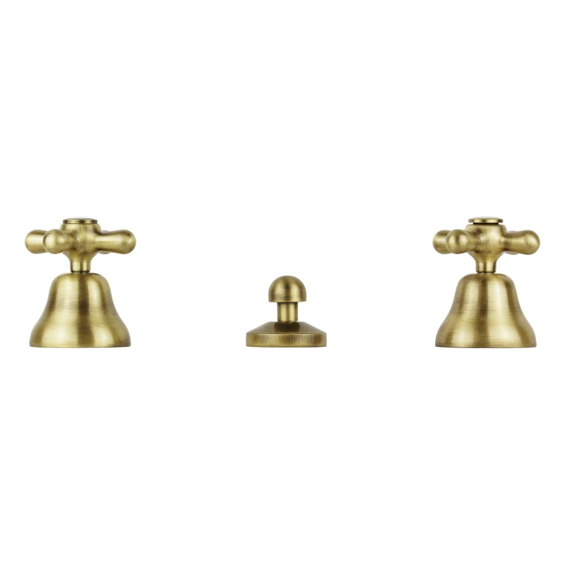 Robinets pour le bidet 3 composants Robinet bidet 3 trous couleur bronze Gattoni Calypso 1114150V0