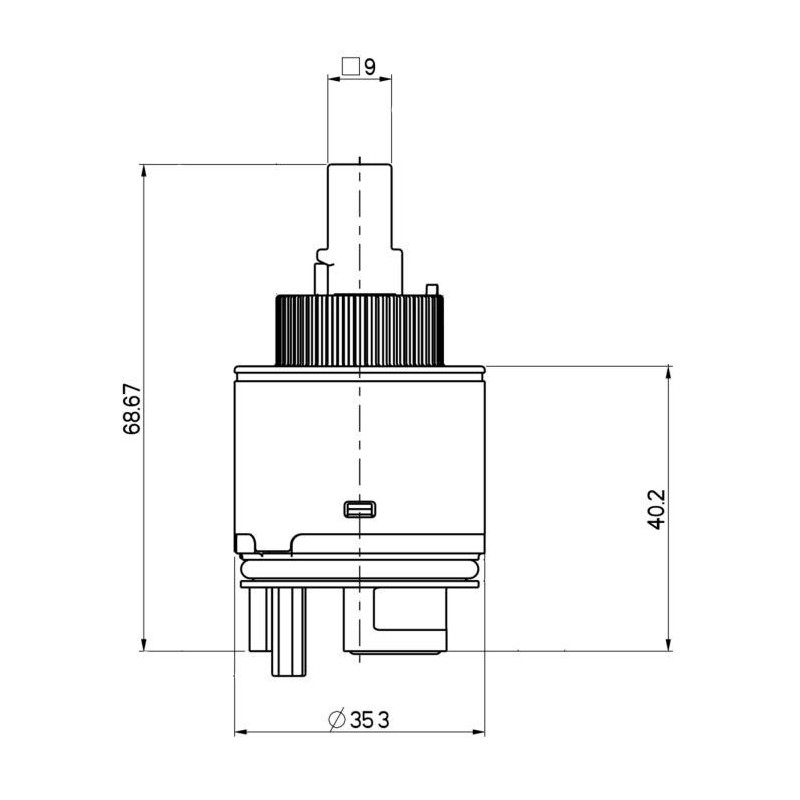 Cartucce miscelatori Cartuccia di ricambio Paini COX 53CC956GMD-1150016