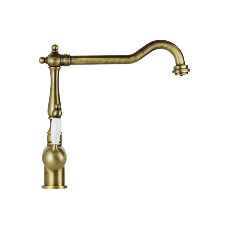 Grifo de la cocina 3 vías Mezclador de fregadero de cocina de 3 vías con agua purificada en color bronce Webert D920821065