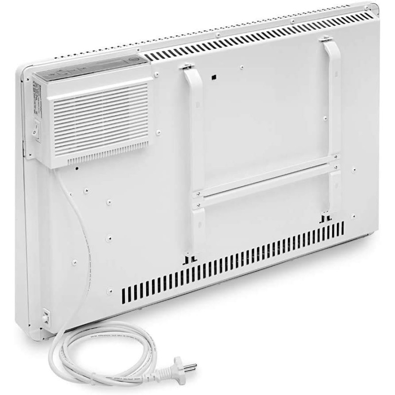 Electric Radiators Digital controlled electric convector 105x42 cm white color Radialight SIRIO TCSIR201