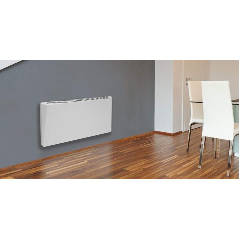 Electric Radiators Digital controlled electric convector 105x42 cm white color Radialight SIRIO TCSIR201