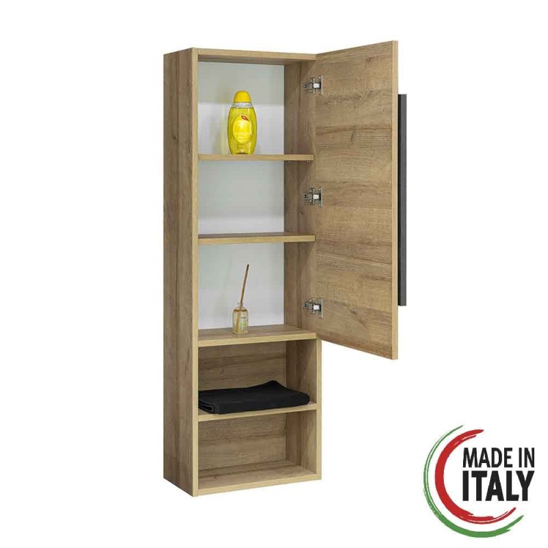 Mobili sospesi Composizione bagno installazione sospesa 80 cm Feridras Urban 804001