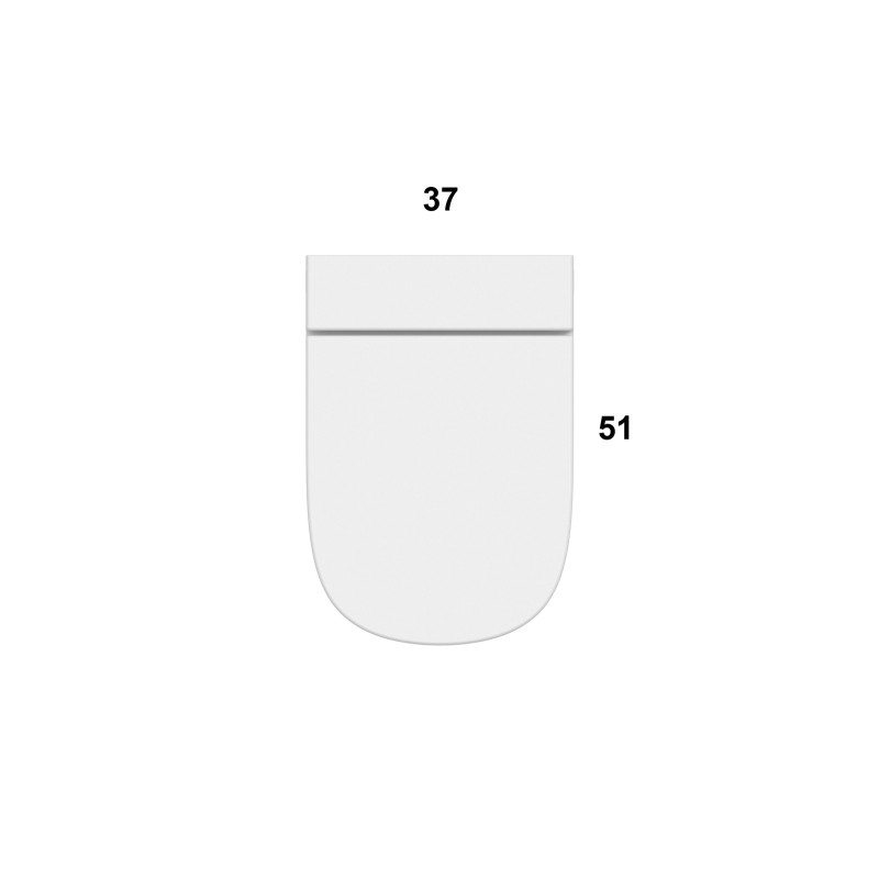 Ground based WC Floor-standing toilet bowl 51.37 Globo Stockholm LA002BI