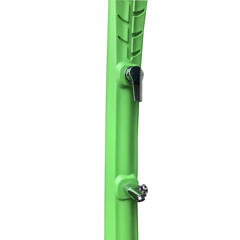 Shower pillars with the blender Solar garden shower column green color 35 liter tank Sphera CLPL930RLVE