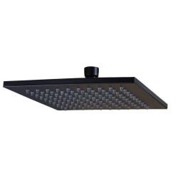 Soffione quadrato 200 x 200 colore nero opaco Paffoni SYNCRO ZSOF075NO