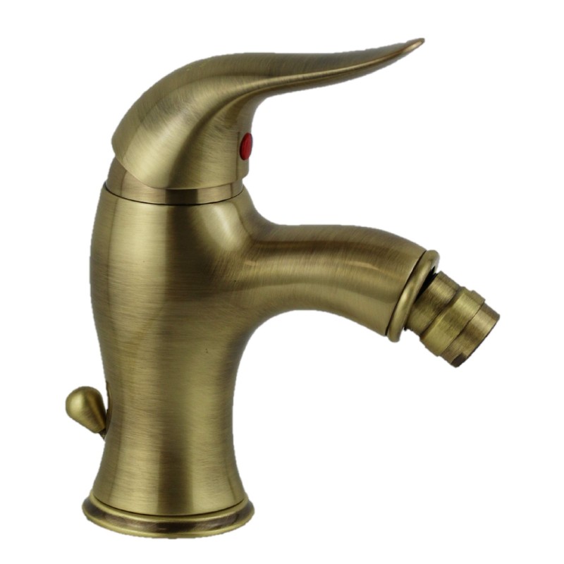 Single lever bidet taps Bidet mixer complete with 1"1/4 waste in bronze colour Nice Wilson 28280026B