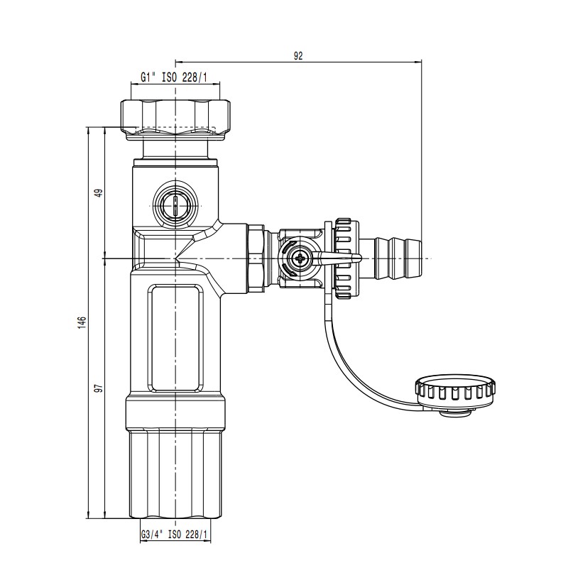 Pièces de rechange pour système de chauffage Débitmètres de rechange Caleffi 278