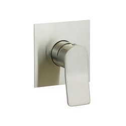 Robinets Douche encastrés Mitigeur douche à encastrer 1 sortie avec plaque inox Paffoni Tilt TI010ST/M