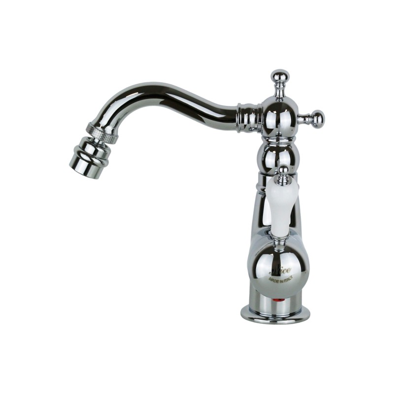 Single lever bidet taps Retro style bidet mixer swivel spout in chrome color Nice Funny 600026CB