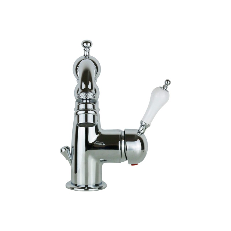 Robinets pour le bidet 1 levier Bec pivotant pour mitigeur de bidet de style rétro de couleur chrome Nice Funny 600026CB