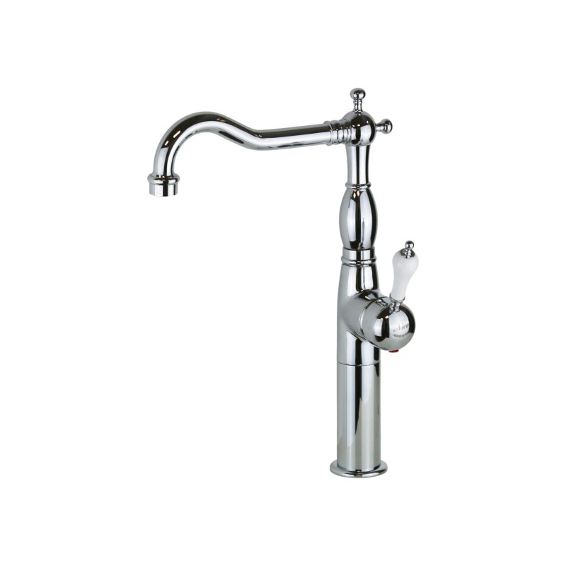 Bathroom Faucet Set Tall basin and bidet mixer set in chrome color Nice Funny KITFUNNY2CB