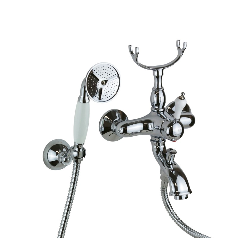 Robinet de salle de bain Ensemble mitigeur lavabo, bidet et bain de couleur chrome Nice Funny KITFUNNY4CB