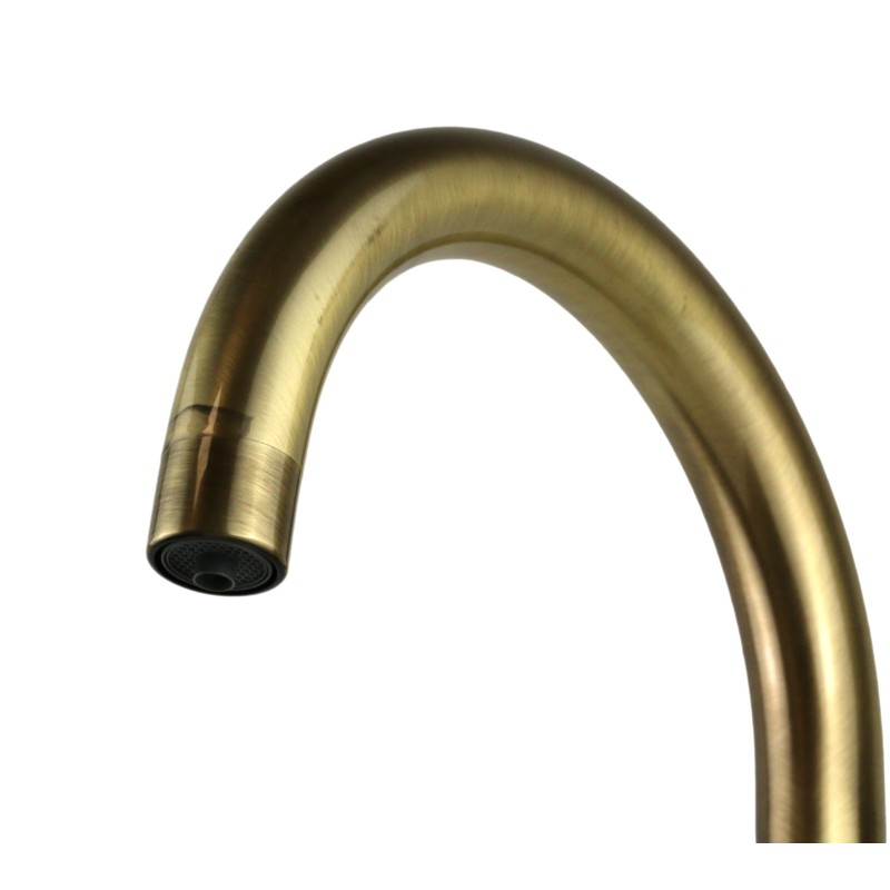 Robinets pour la cuisine à trois voies Mitigeur d'évier de cuisine à eau filtrée 3 voies, couleur bronze Nice 290044B