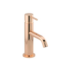 Juego de grifo de baño Conjunto mezclador de lavabo y bidé en color oro rosa Gattoni Easy KITEASYRS1