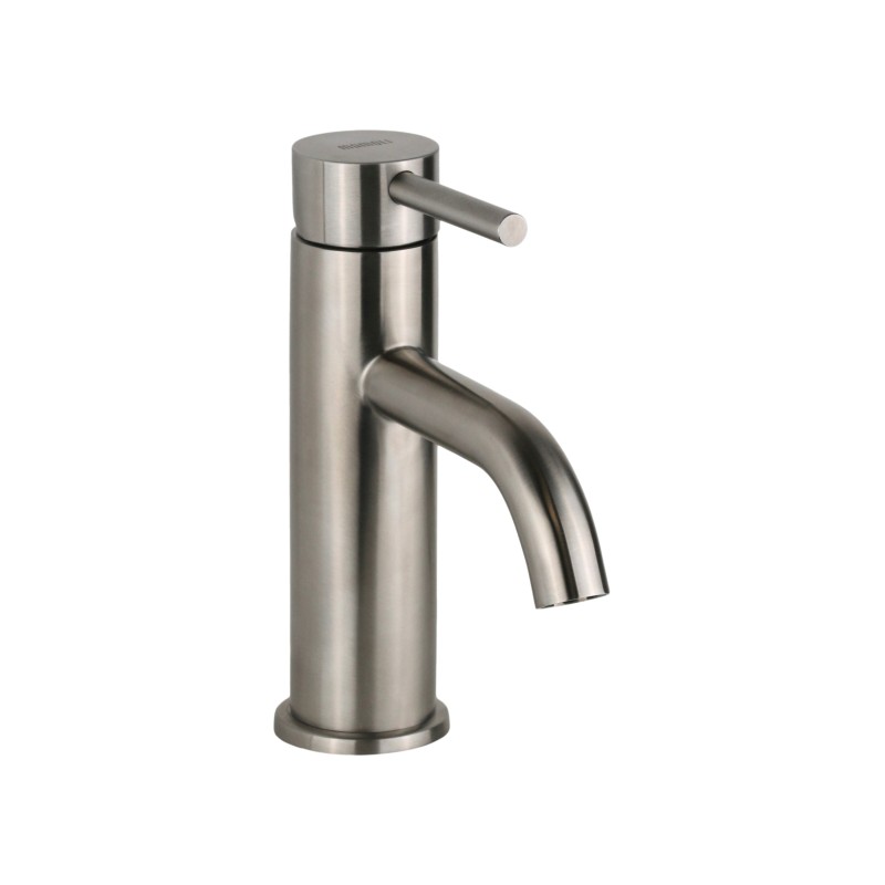 Grifos Lavabo Monomando Mezclador de lavabo de acero inoxidable sin vaciador Mamoli Pico Inox 46130000000A