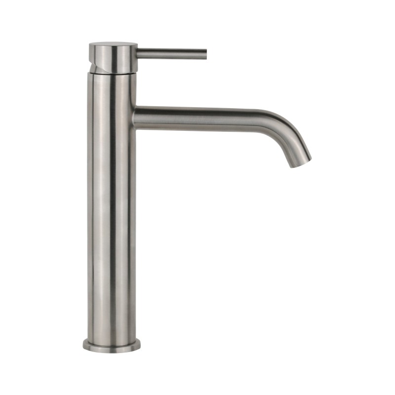 Washbasin taps High model stainless steel basin mixer without waste Mamoli Pico Inox 46160000000A