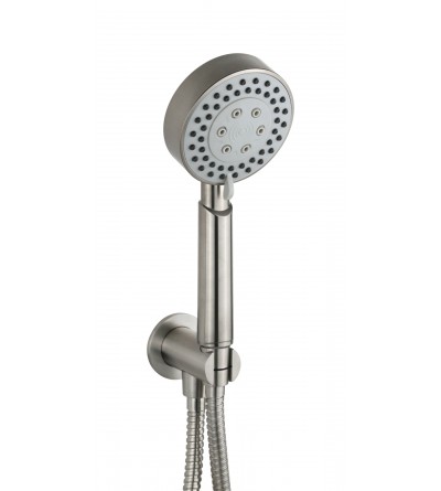 Hand Showers Complete shower set with hand shower and stainless steel water connection Mamoli Pico Inox 0000FV30002A