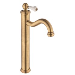 Rubinetti alti per bacinella Miscelatore per lavabo a bacinella in colore bronzo stile retrò Piralla Como 0TOF3493A21