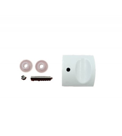 Shower box spare parts Replacement internal knob for handle White or Chrome POLARIS Samo RIC863