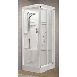 Cabine de douche multifonctionnelle 120 x 80 modèle Hammam