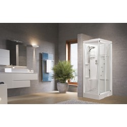 Cabine de douche multifonctionnelle 120 x 80 modèle Hammam