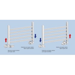 Válvula termostática de ángulo versión derecha Ø3/8" Gas Arteclima 30638