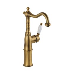 Kit prolunga trasformazione rubinetto lavabo tipo alto in colore bronzo Gattoni Orta KTP100/27VB