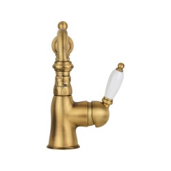 Mitigeur de bidet couleur bronze avec bec pivotant Gattoni Orta 2752/27VB.OLD