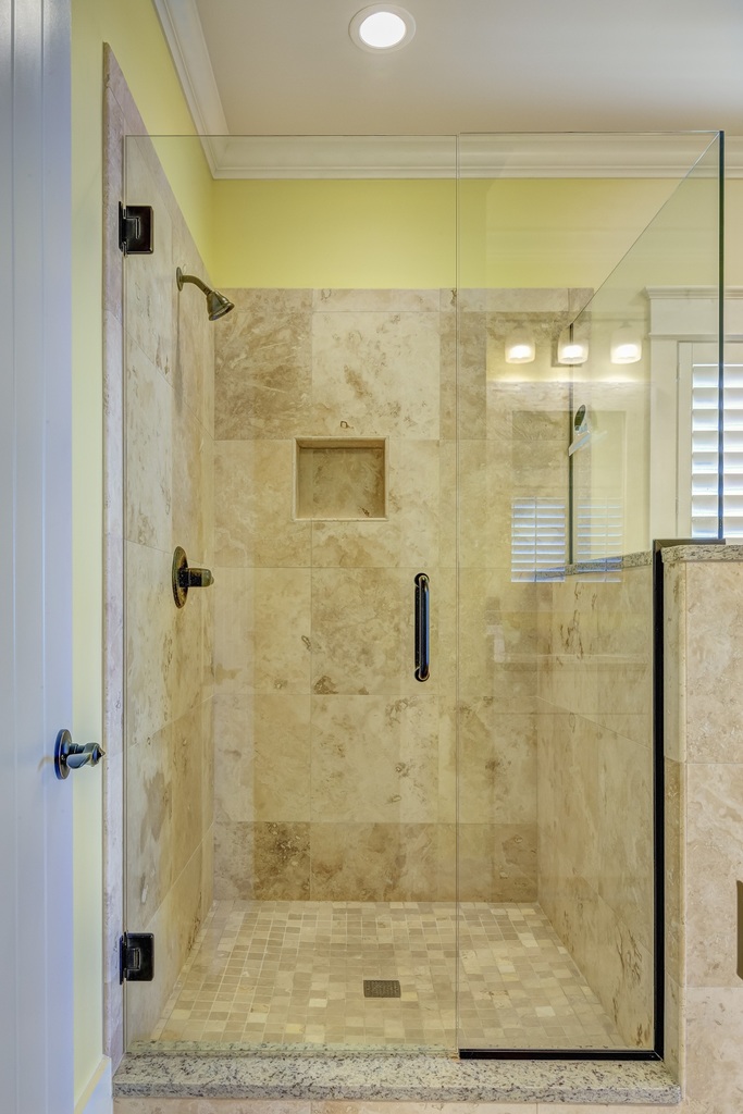 Cestino portaoggetti bagno per doccia da fissare a parete - forma  rettangolare